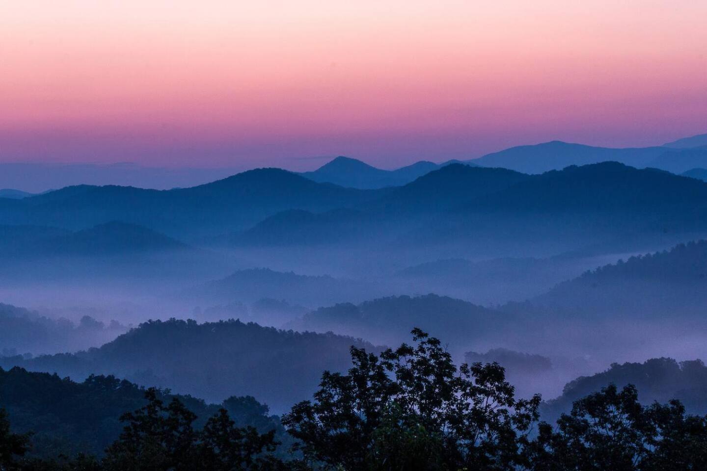 Romantic Mtn Cabin Hot Tub & Jacuzzi Views Sevierville Eksteriør billede