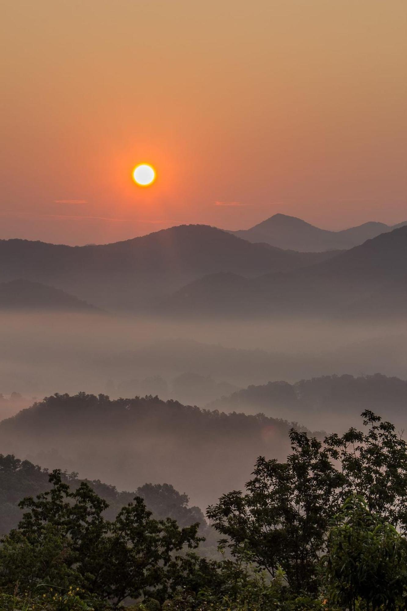 Romantic Mtn Cabin Hot Tub & Jacuzzi Views Sevierville Eksteriør billede